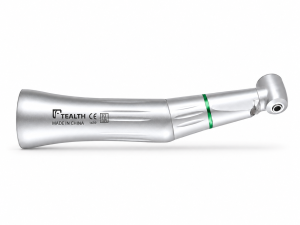 Winkelstück grün 4:1 mit Licht und Spray – TEALTH Produktansicht
