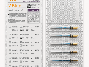 R 40 reziprok, blau