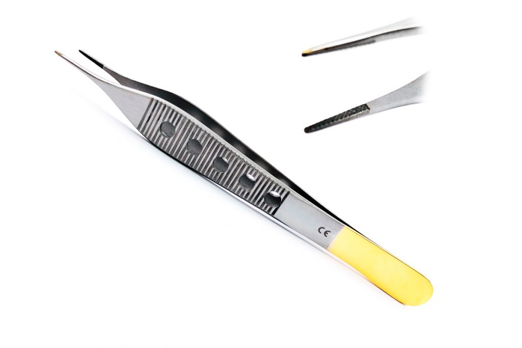 McINDOE, anatomische Pinzette TC - REDA Instrumente GmbH McINDOE, anatomische Pinzette TC - REDA Instrumente GmbH