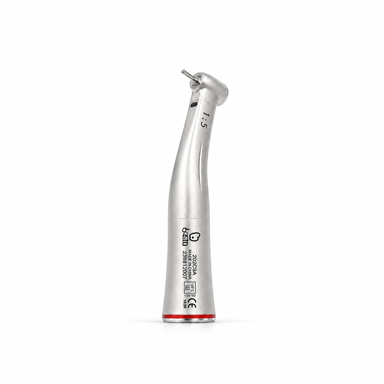 BD-202C9A_Besto-Winkelstueck-rot-1zu5_CGI-weisser-Hintergrund Besto Winkelstück rot 1:5 mit Licht und 4-fach Spray